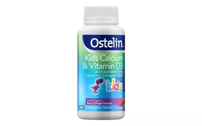 Viên nhai tăng chiều cao Ostelin Kids Calcium & Vitamin D3