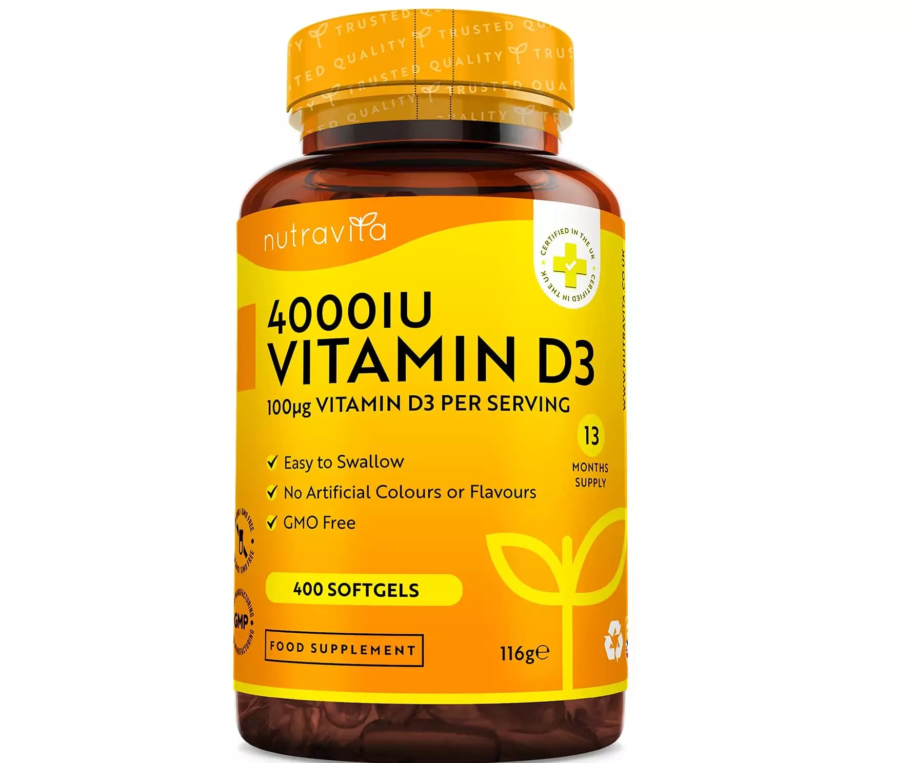 suplemento de vitamina D3 Nutravita