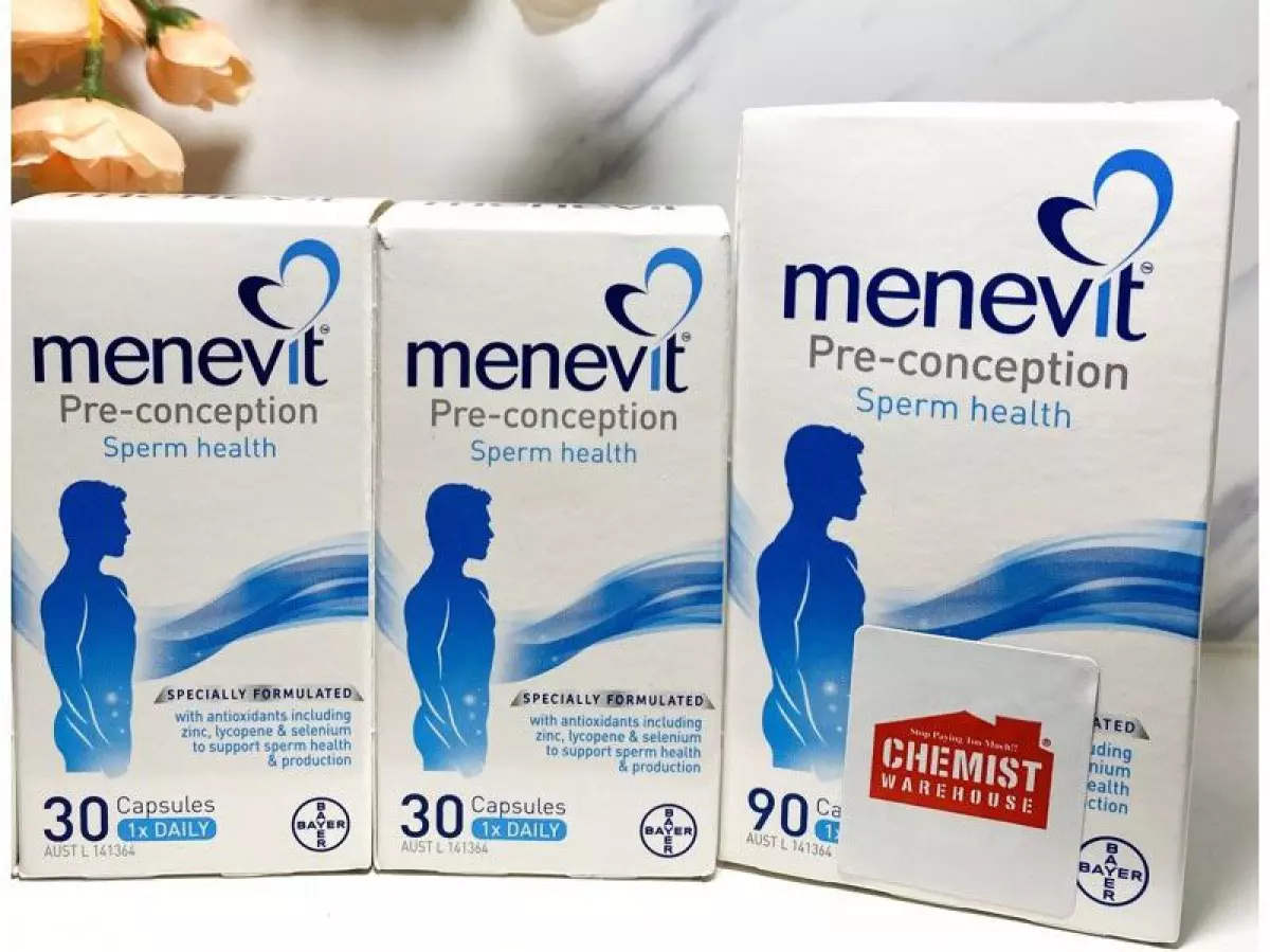 Menevit giúp cải thiện đáng kể chất lượng tinh trùng