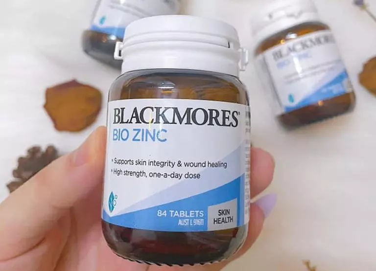 Viên uống bổ sung kẽm Blackmores Bio Zinc thường được các bác sĩ nước ngoài khuyên dùng