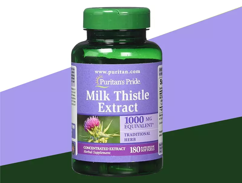 Puritan’s Pride Milk Thistle Extract bồi bổ gan hiệu quả