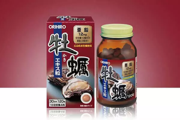 Thực phẩm chức năng bổ sung kẽm tự nhiên Orihiro