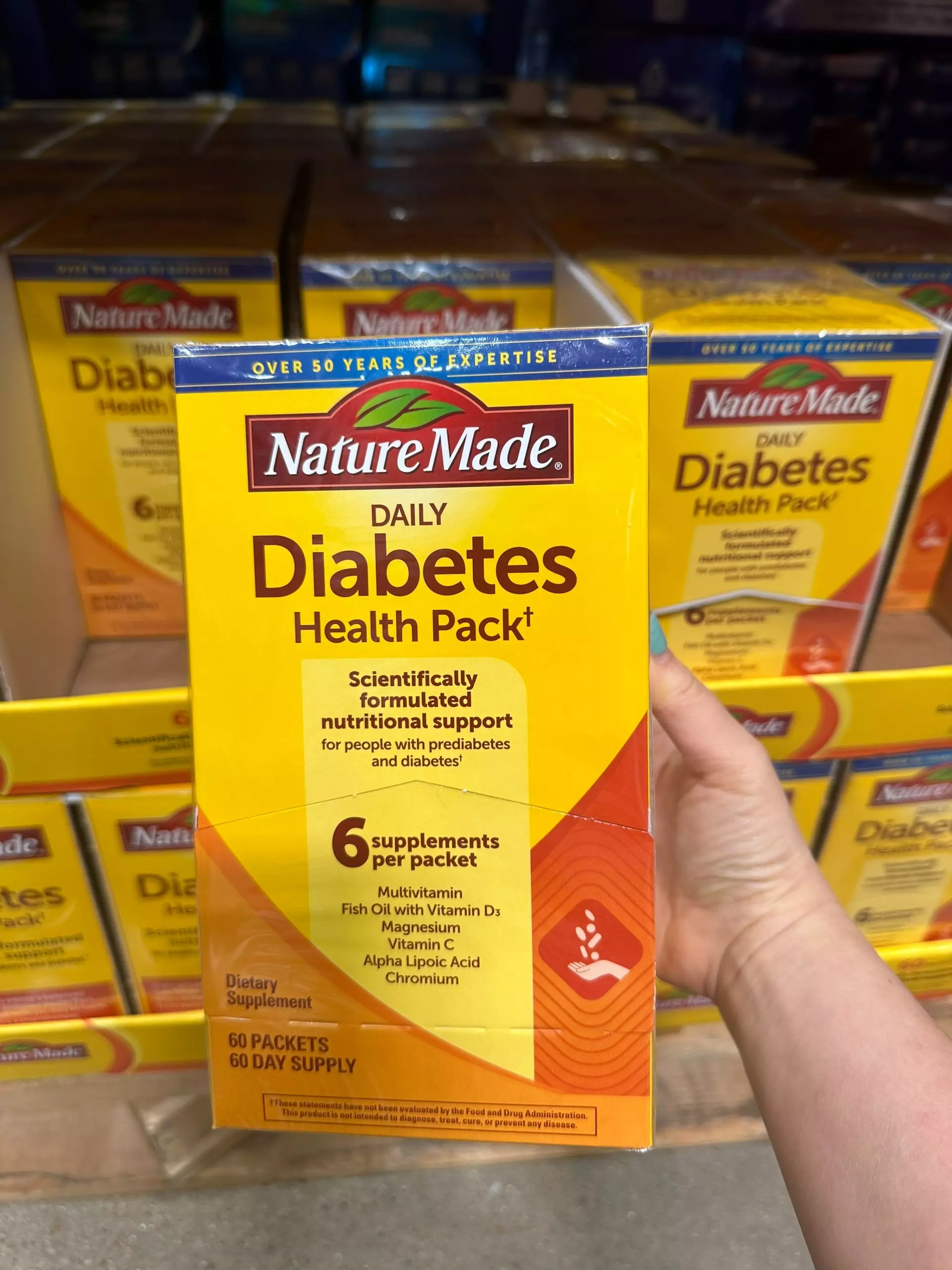 Viên uống tiểu đường Nature Made Diabetes Health Pack