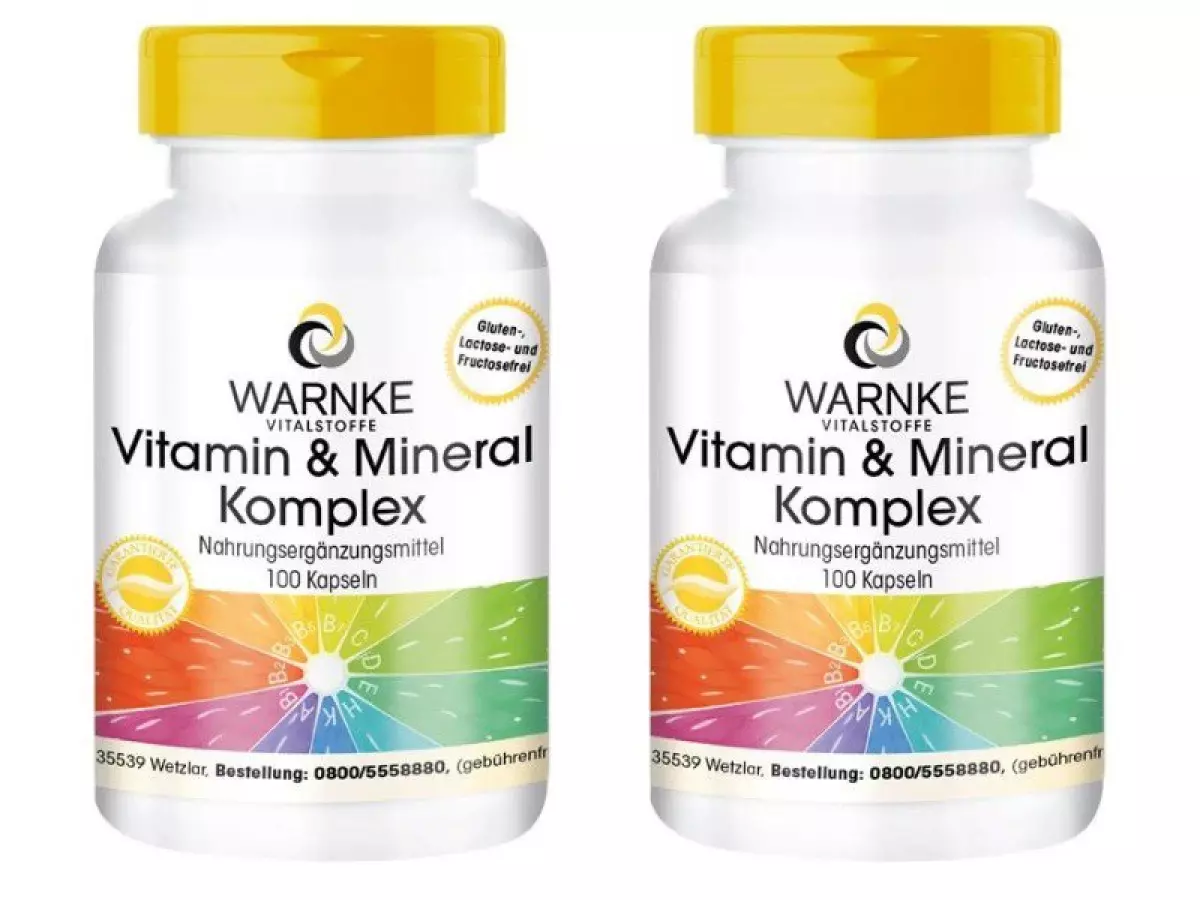 Vitamin tổng hợp Đức Warnke cho người lớn
