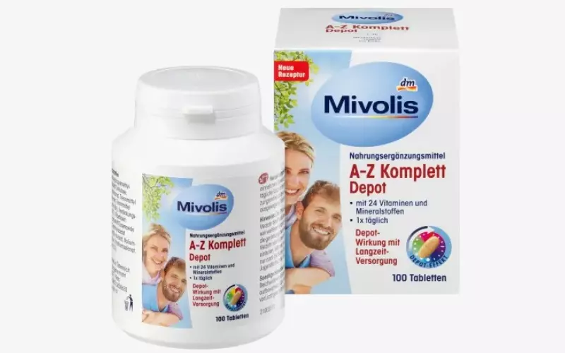 Vitamin tổng hợp Đức Mivolis A - Z Depot 24 vitamin và khoáng chất