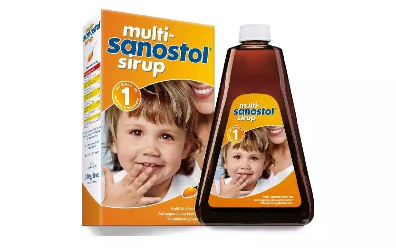 Siro vitamin tổng hợp Sanostol số 1 của Đức cho bé từ 1 - 3 tuổi