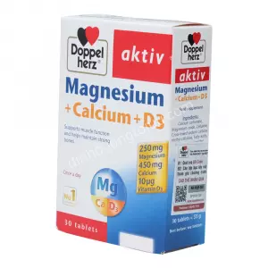 Doppelherz Magnesium+Calcium+D3