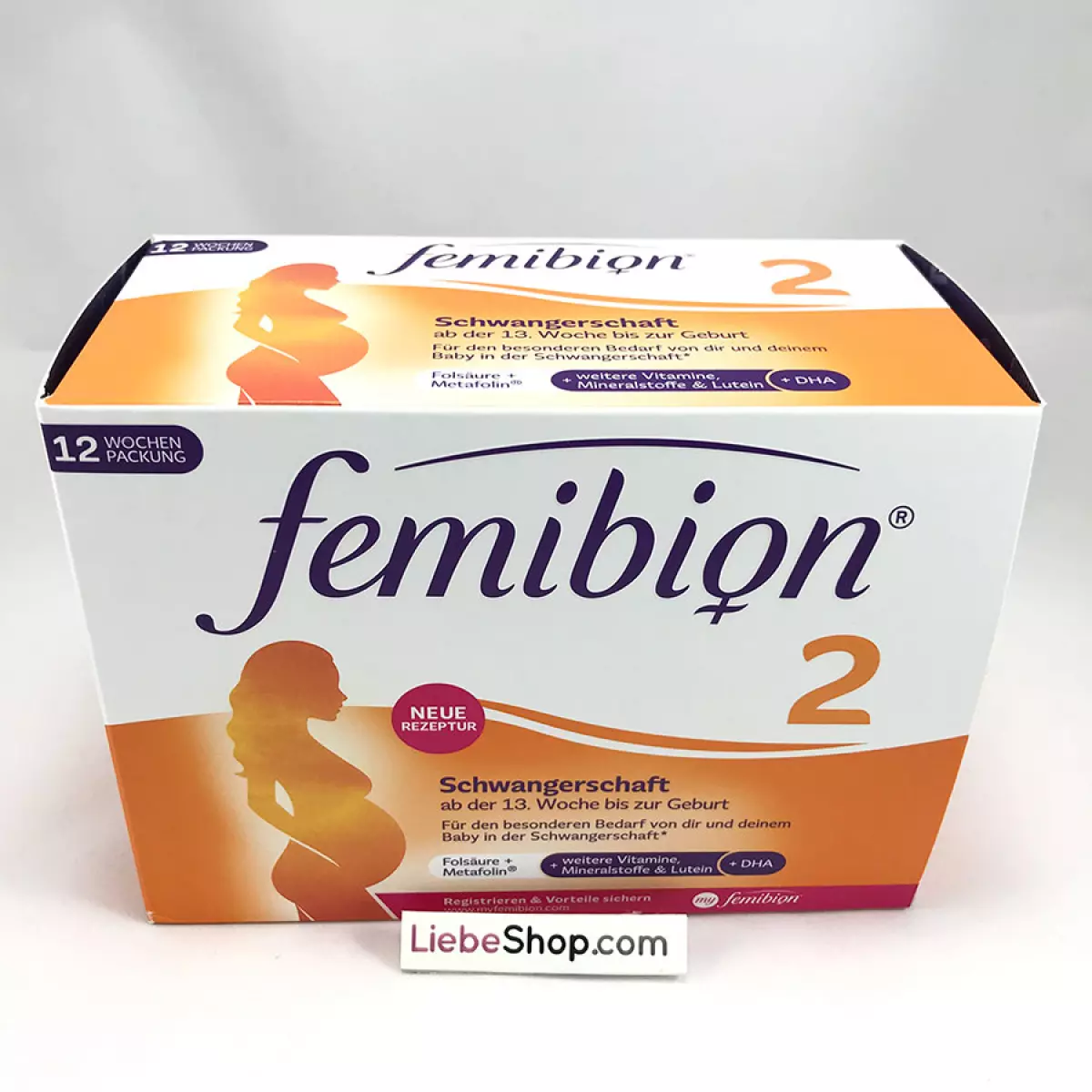 Vitamin tổng hợp cho bà bầu FEMIBION 2 - dùng trong 3 tháng (12 tuần) - Mẫu mới