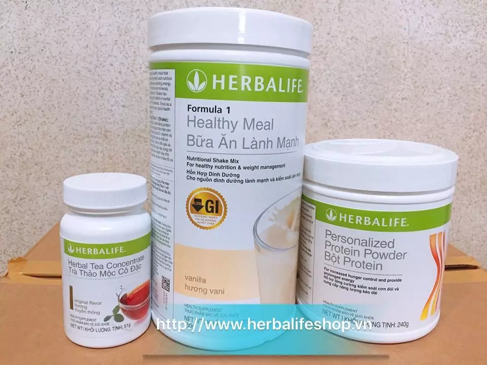 Bộ 3 sản phẩm Herbalife giảm cân