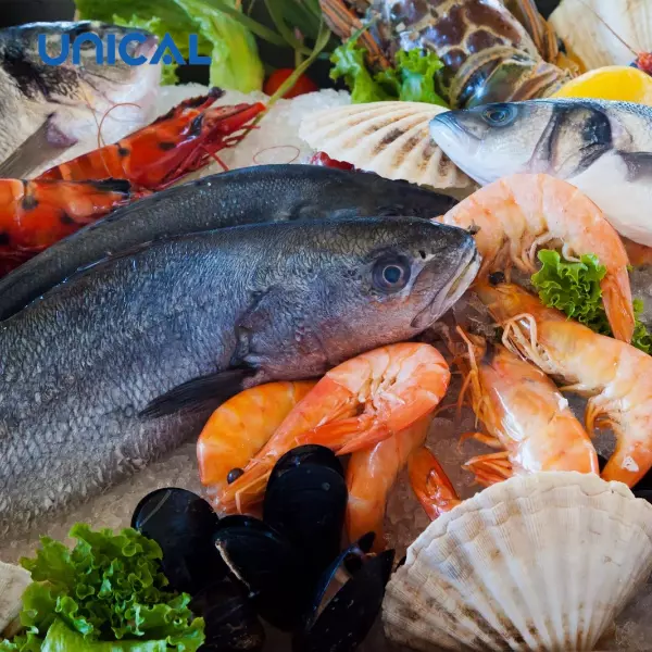 Các loại cá và tôm là nguồn cung cấp canxi dồi dào