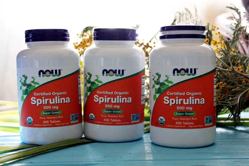 Thực phẩm chức năng tăng cân Now Spirulin