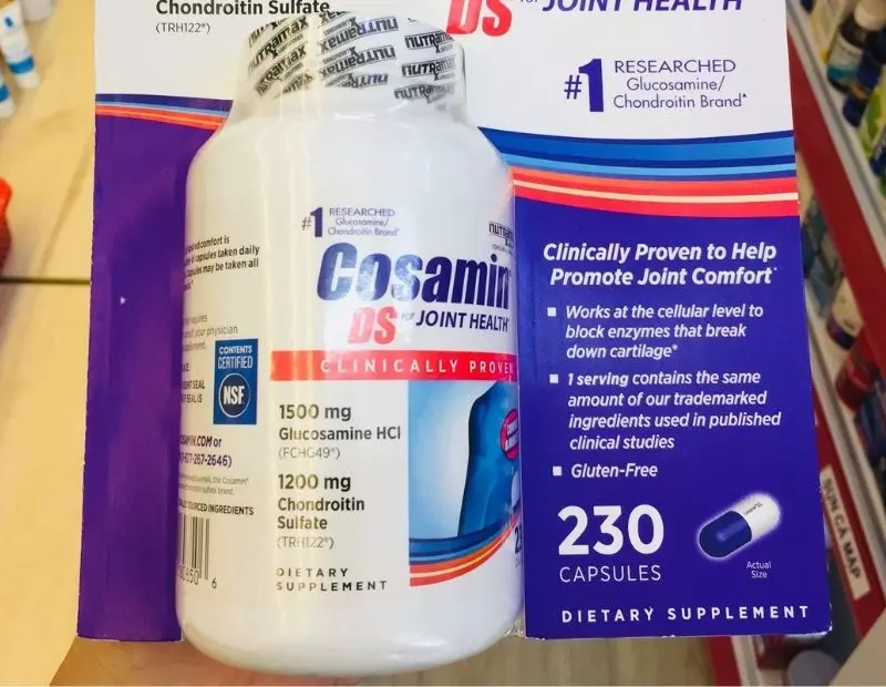 Cosamin DS For Joint Health chăm sóc sức khỏe người bệnh xương khớp rất tốt