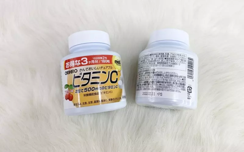 Vitamin C Orihiro Most Chewable