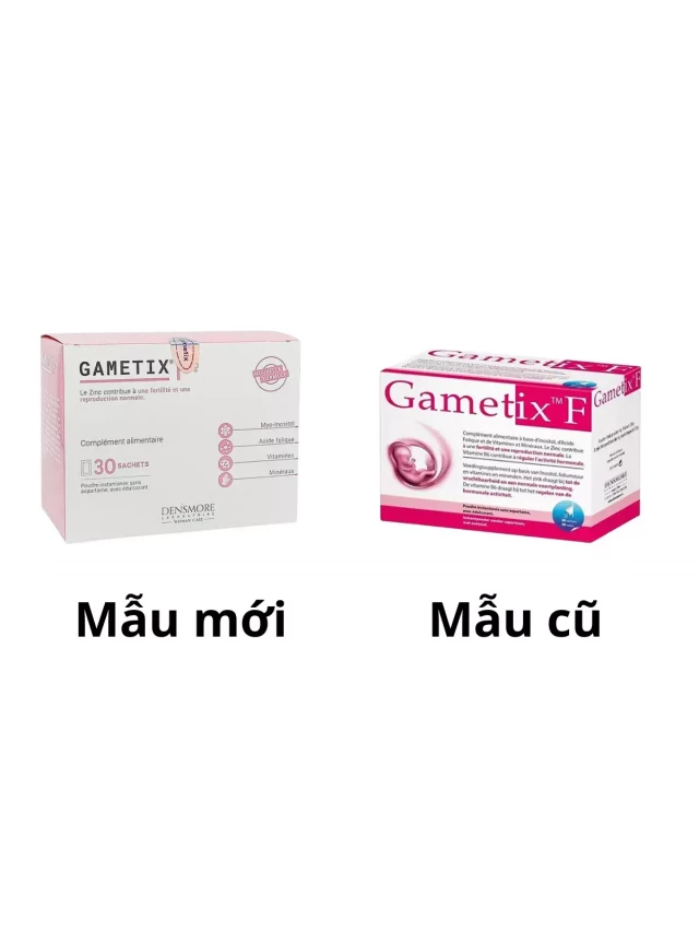   Gametix F - Thuốc hỗ trợ sức khỏe sinh sản cho phụ nữ