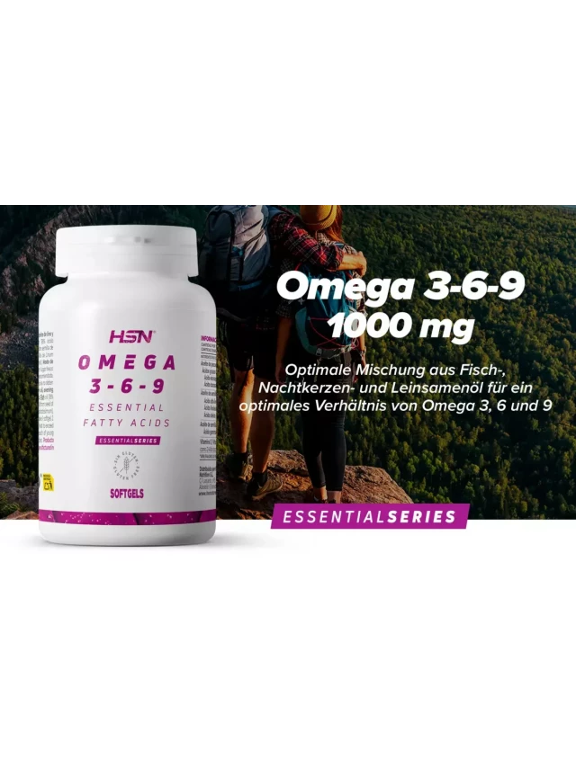   Omega 3-6-9 1000 mg: Quelle der gesunden Fettsäuren